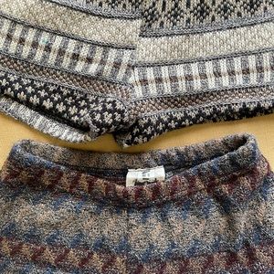 LF Stores Sweater Vintage Shorts